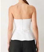 Marina Muse peplum top