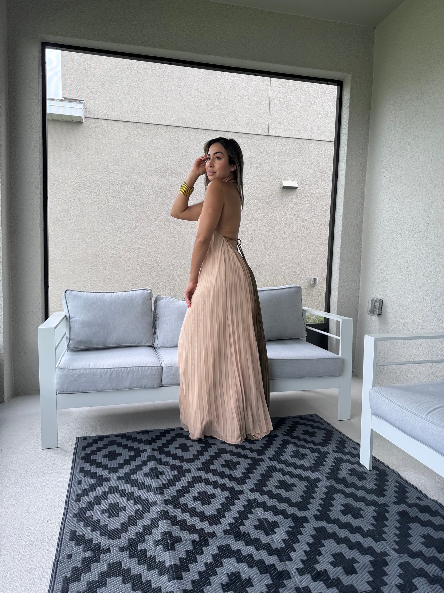 Trifecta maxi dress