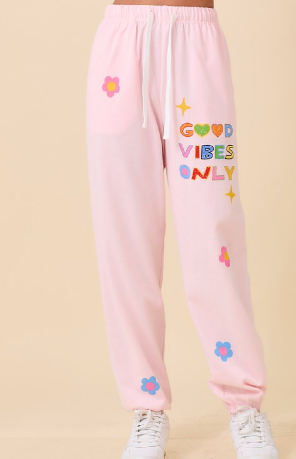 Good Vibes only sweatpants