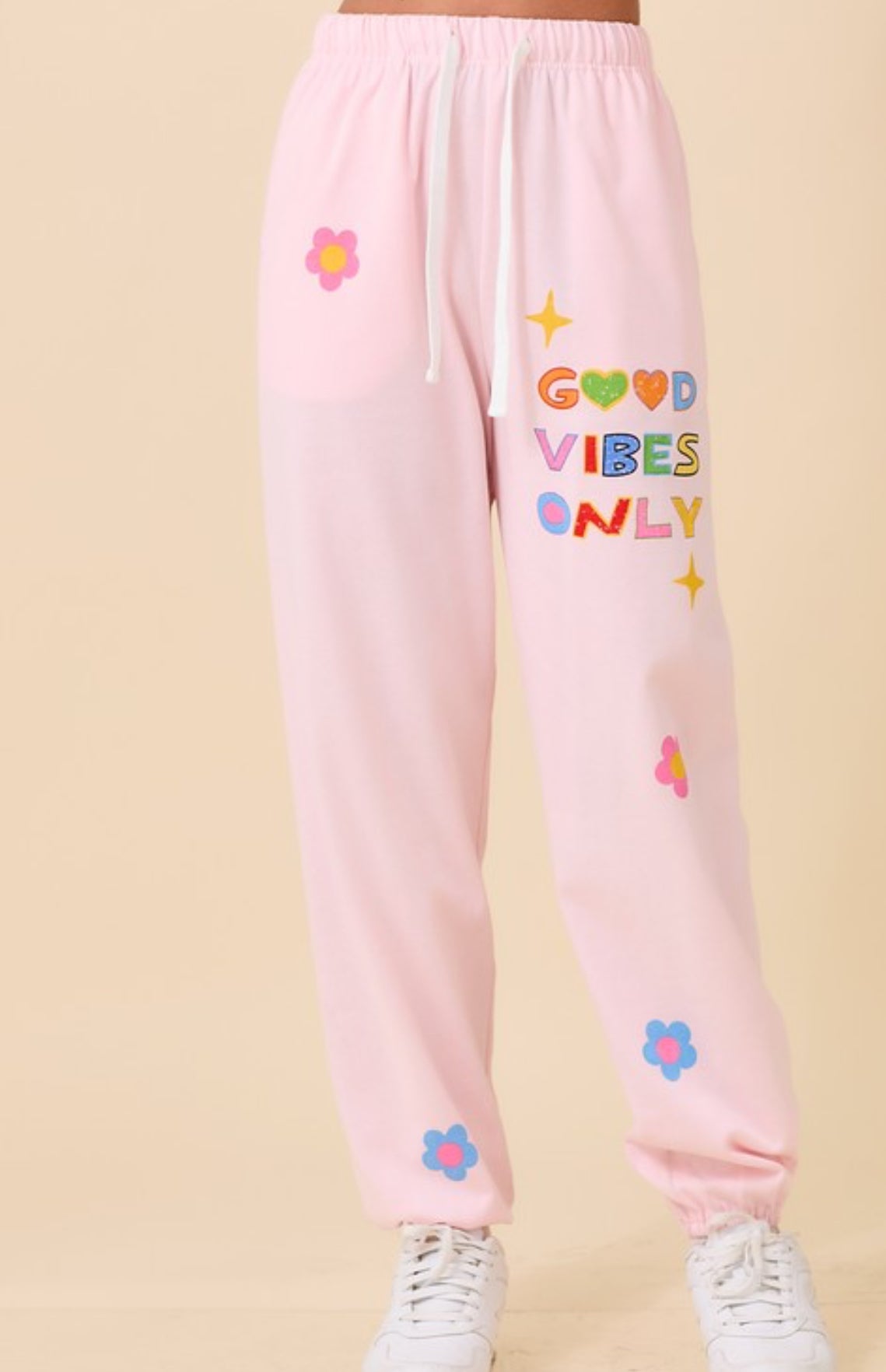 Good Vibes only sweatpants