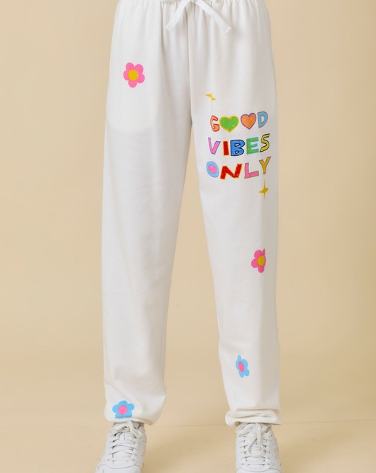 Good Vibes only sweatpants