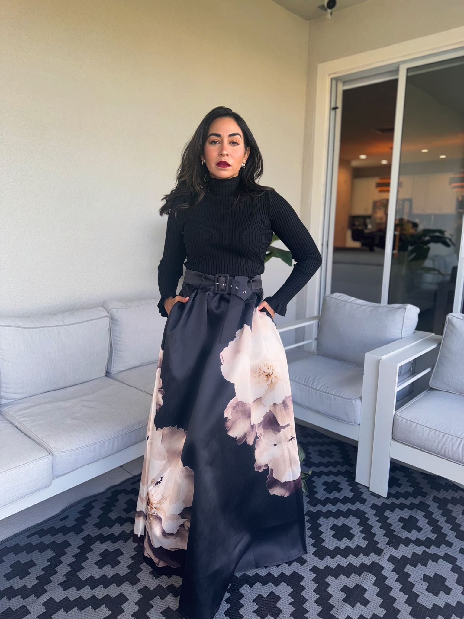 Still Blooming Maxi Skirt