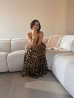The Icon Leopard Maxi Dress