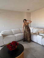 The Icon Leopard Maxi Dress