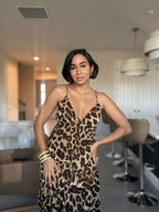 The Icon Leopard Maxi Dress
