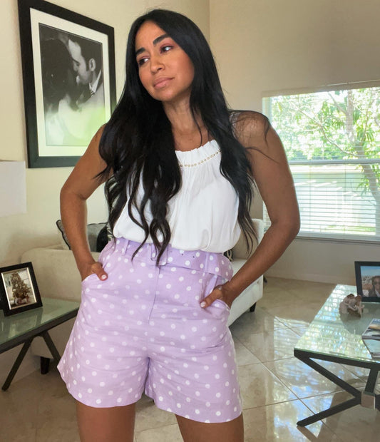 Lavender Girl shorts